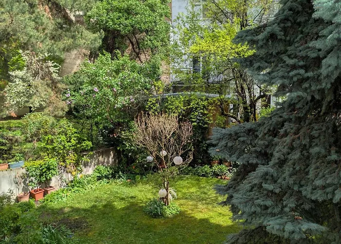 Gartenausblick - Near Metro Station דירה *